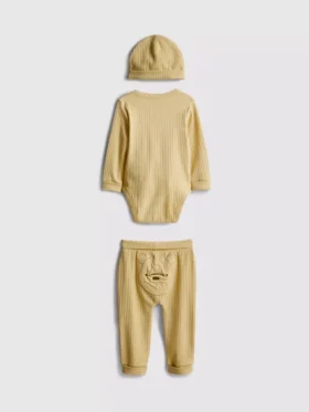 0–18 Monate | 3-teiliges „Disney’s Winnie the Pooh“-Set für Neugeborene mit Platz zum Wachsen
