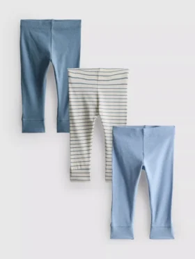 0–18 Monate | 3er-Pack Leggings für Neugeborene