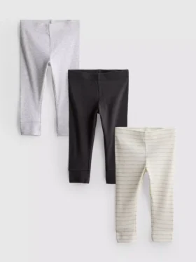 0–18 Monate | 3er-Pack Leggings für Neugeborene