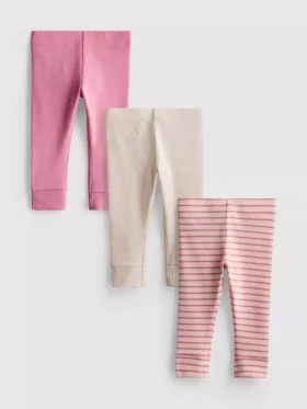 0–18 Monate | 3er-Pack Leggings für Neugeborene