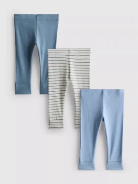 0–18 Monate | 3er-Pack Leggings für Neugeborene