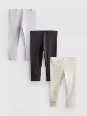 0–18 Monate | 3er-Pack Leggings für Neugeborene