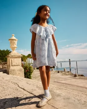 1,5–12 Jahre | „The Edit“ – Smockkleid mit Blumenstickerei