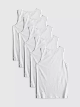 1,5–15 Jahre | 5er-Pack Basic-Tops