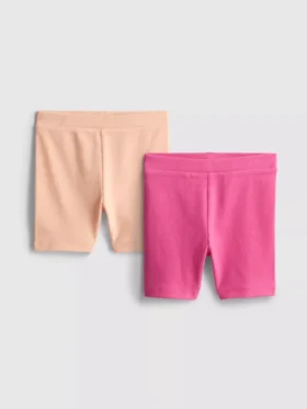 1,5–8 Jahre | 2er-Pack gerippte Radshorts