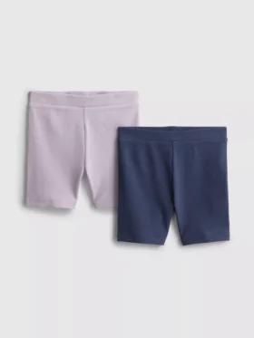 1,5–8 Jahre | 2er-Pack gerippte Radshorts