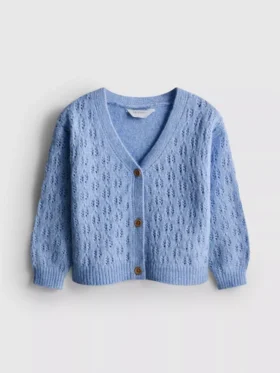 1,5–8 Jahre | locker gestrickte Strickjacke