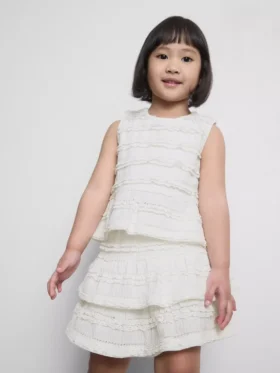 1,5–9 Jahre | Ärmellose Bluse mit Schößchen