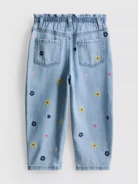 1–9 Jahre | Bestickte Mom-Jeans