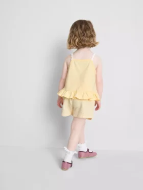 1–9 Jahre | Set aus Peplum-Oberteil und Shorts