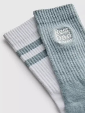 2er-Pack „Best Dad“-Socken
