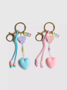 2er-Pack Freundschafts-Anhänger für Taschen