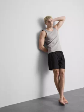 2er-Pack gerippte Tank-Tops