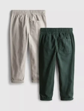 2er-Pack Twill-Hosen