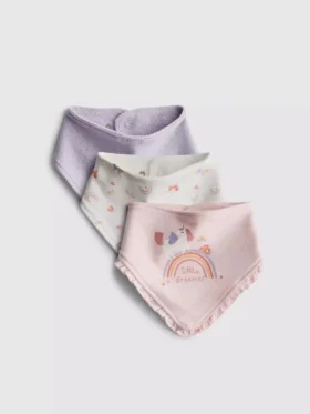 3er-Pack Bandana-Lätzchen