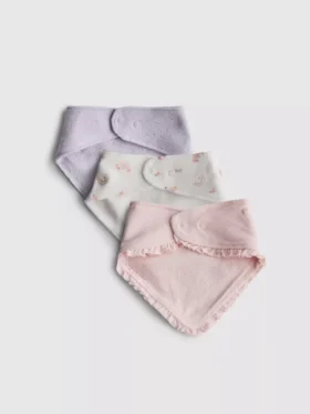 3er-Pack Bandana-Lätzchen
