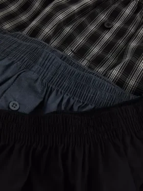 3er-Pack gewebte Boxershorts