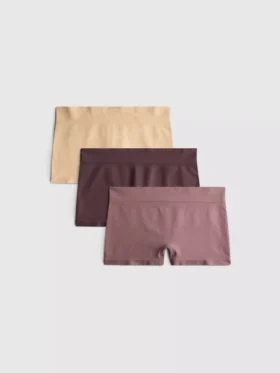 3er-Pack nahtlose Shorts für Jungen