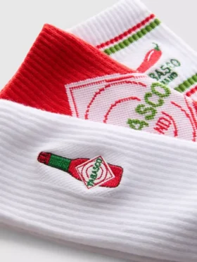 3er-Pack Tabasco-Socken