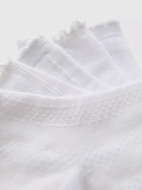 5er-Pack strukturierte Viertel-Socken