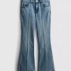 7–15 Jahre | Pintuck-Flare-Jeans