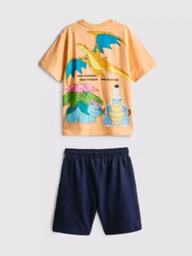 7–15 Jahre | Pokémon-T-Shirt- und Shorts-Set