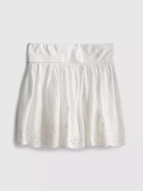 7–15 Jahre | Rock mit Broderie-Anglaise-Stickerei