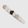 7er-Pack strukturierte Sneaker-Socken