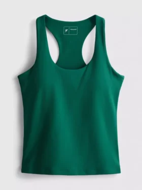 Aktives Tanktop mit U-Ausschnitt