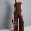 Asymmetrisches Crinkle-Top