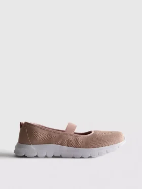 Ballerina-Sneaker zum Hineinschlüpfen
