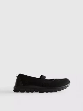 Ballerina-Sneaker zum Hineinschlüpfen