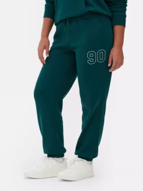 Bedruckte Jogginghose mit Bündchen