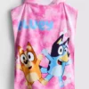 Bluey-Poncho aus Frottee mit Kapuze
