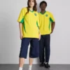 Brazil Kurzarm-Mesh-T-Shirt