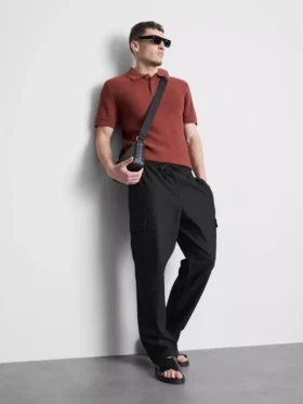 Cargohose mit Kordelzug