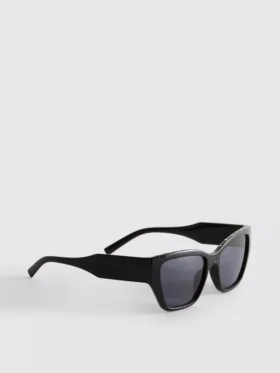 Cat-Eye-Sonnenbrille mit Nieten