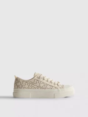 Disney-Mickey-Mouse-Plateausneaker aus Canvas