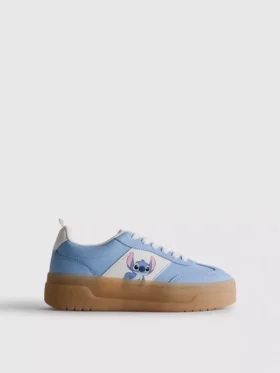 Disney-Stitch-Sneaker mit dicker Gummisohle