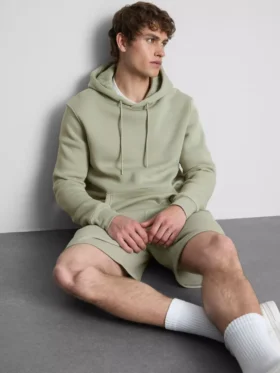 Essential Kapuzenpullover mit Kordelzug