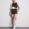 Gerafftes Funktions-Tanktop