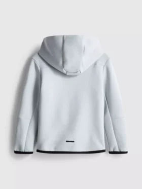 Hoodie mit kaschiertem Reißverschluss