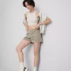 Lässige Freizeitshorts mit hohem Baumwollanteil
