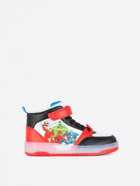 Marvel High-Top-Sneaker mit Leuchteffekt