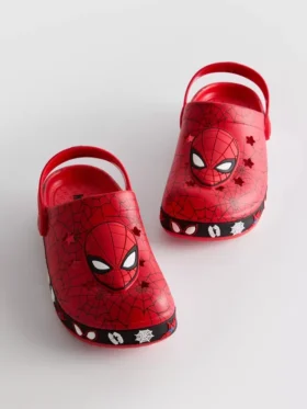 Marvel Spider-Man Clogs mit Leuchteffekt