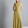 Maxikleid aus Stretch-Spitze