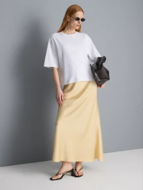 Oversized-T-Shirt aus Baumwolle