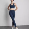 Racer-Active-Crop-Top mit V-Ausschnitt