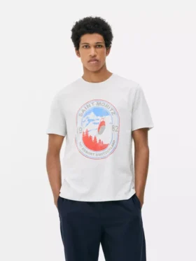 Saint Moritz Kurzarm-T-Shirt