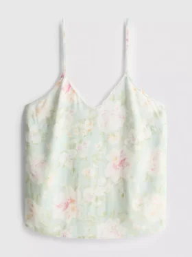 Schlafanzug-Top mit Blumenmuster